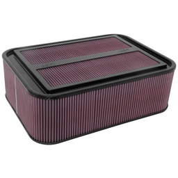 K&N Custom Racing Assembly Carbon Fiber Air Box w/o Base - Large