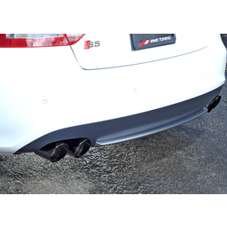 AWE Tuning B8 / B8.5 S5 Cabrio Touring Edition Exhaust - Non-Resonated - Diamond Black Tips thumbnail-2