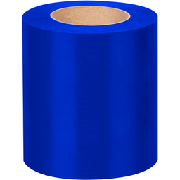 Blue Serrated Heat Shrink Tape 6" PE 333 SRB-144mm x 55m
