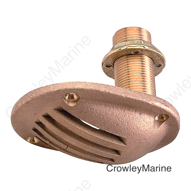 1-1/4" Scoop Thru Hull w/Nut