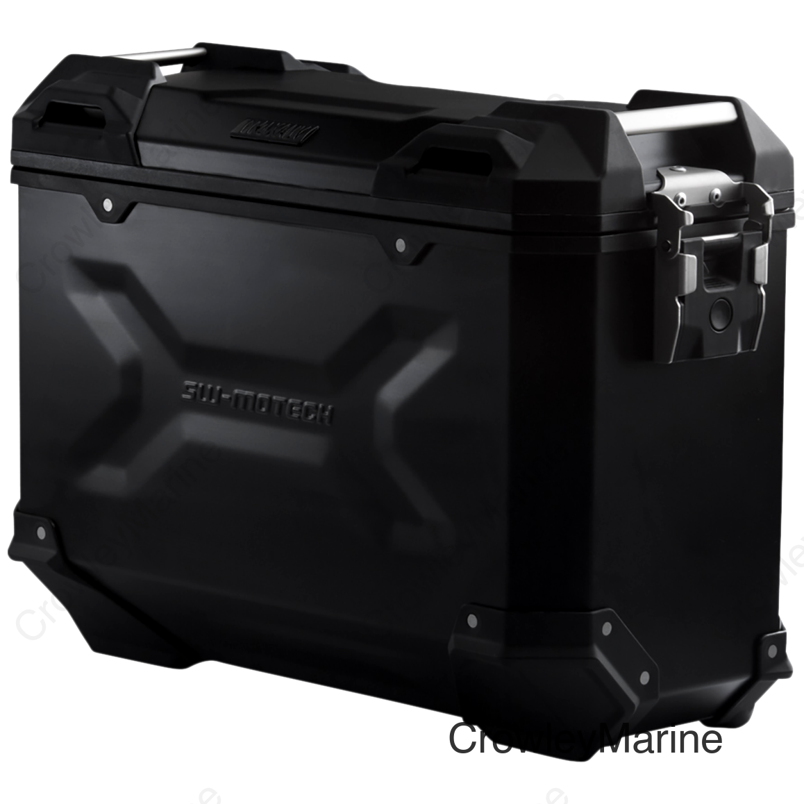 TRAX ADV M. Side case. Aluminum. 37 l. Right. Black.