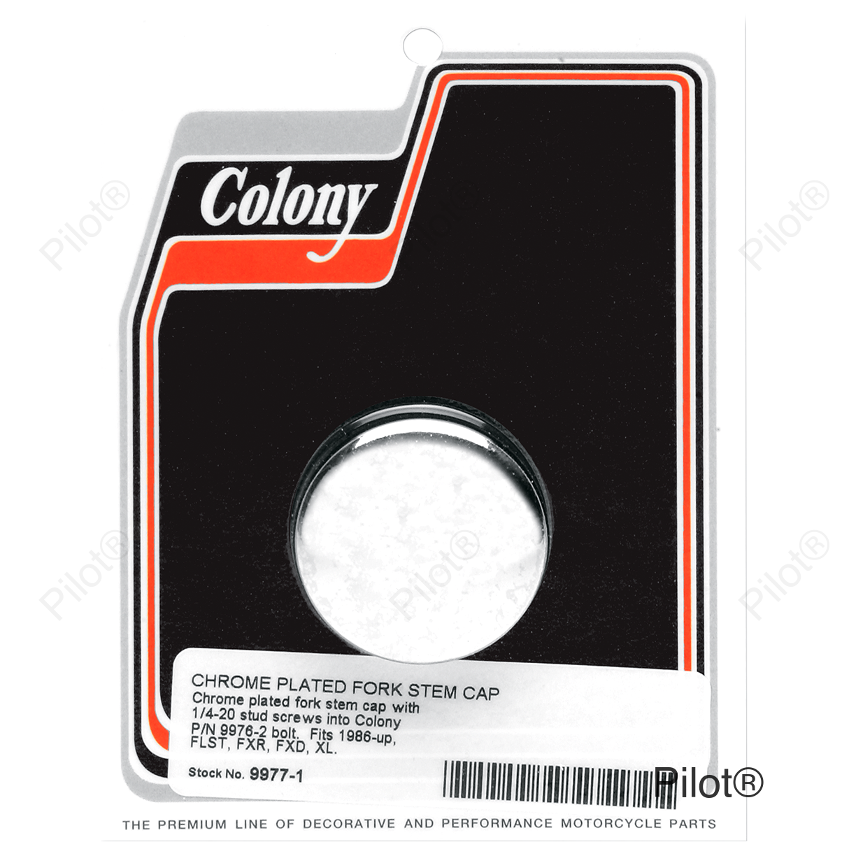 Cap - Stem Bolt - Chrome