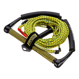 Seachoice 4-Section Wakeboard Rope, 70 Ft. Long, 15 In. Handle w/ Textured EVA Grip, 6 In. Trick Handle thumbnail-1