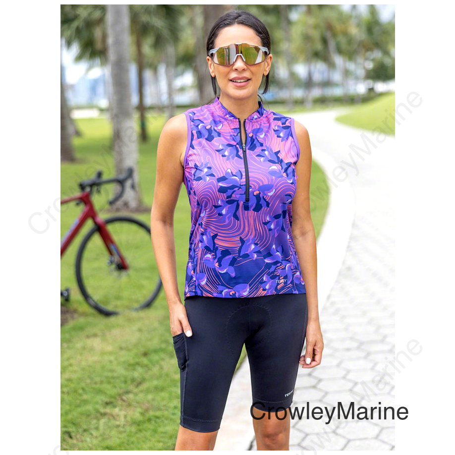 Terry Breakaway Mesh Sleeveless Jersey - Contour X-Large