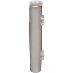 Seachoice Side Mount Rod Holder, Single, PVC, White thumbnail-0