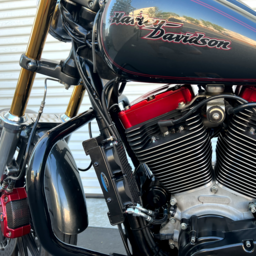 Oil Cooler Kit - Naked - Black - Dyna/FXR/Softail/Touring thumbnail-1