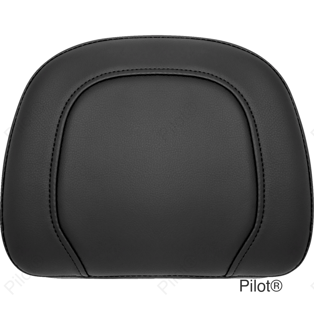 Roadsofa™ Sissy Bar Pad - Black w/ Black Stitching - Indian '14-'22