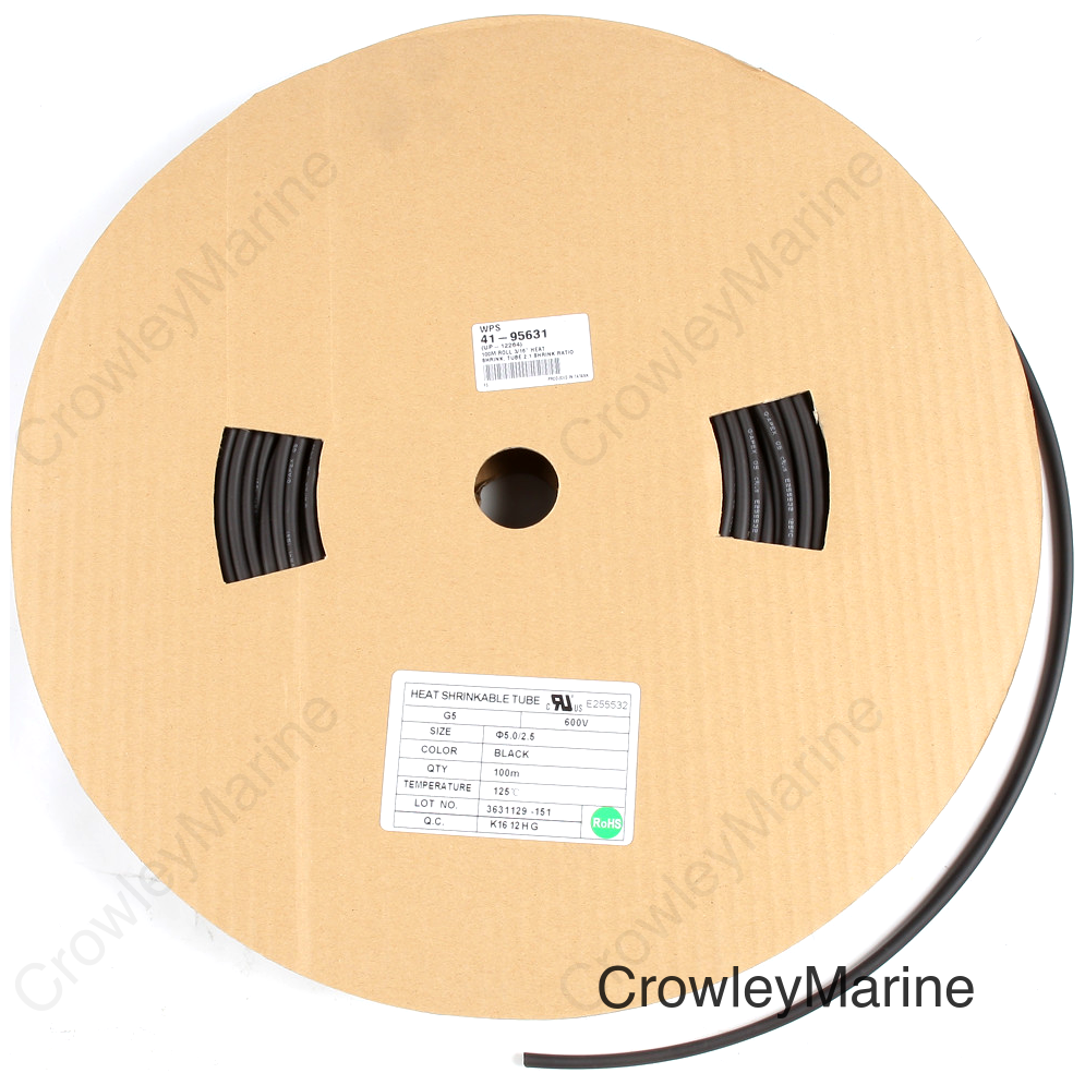 100M ROLL 3/16" HEAT SHRINK TUBE