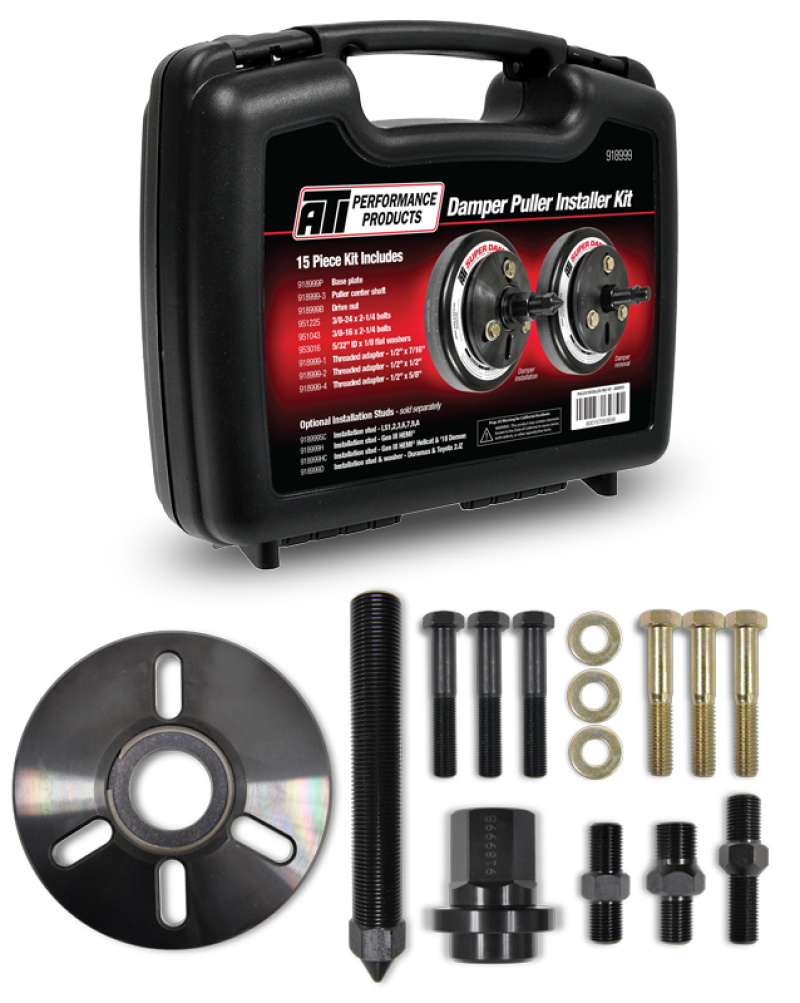 ATI Installation Stud - New Gen Hemi - M14x1.5x6.09 Long - Damper Puller Metric Adapter