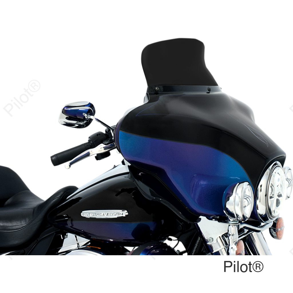 Spoiler Windshield - 6-1/2" - Dark Black Smoke - '96-'13 FLH