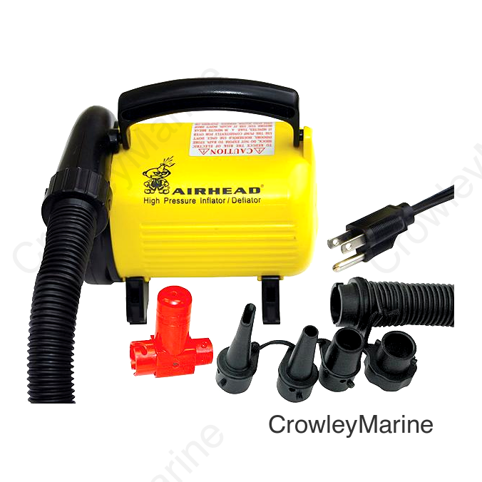Airhead High Pressure 120V Air Pump Includes Pressure Release Valve