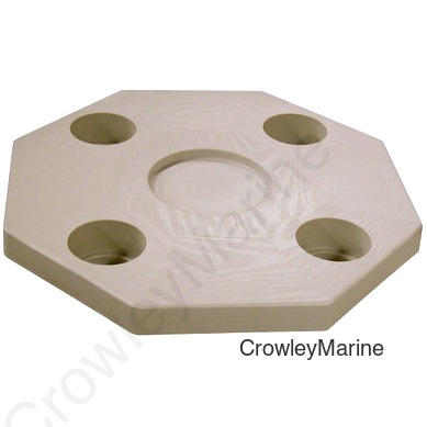 OCTAGONAL IVORY TABLE TOP (DSI)