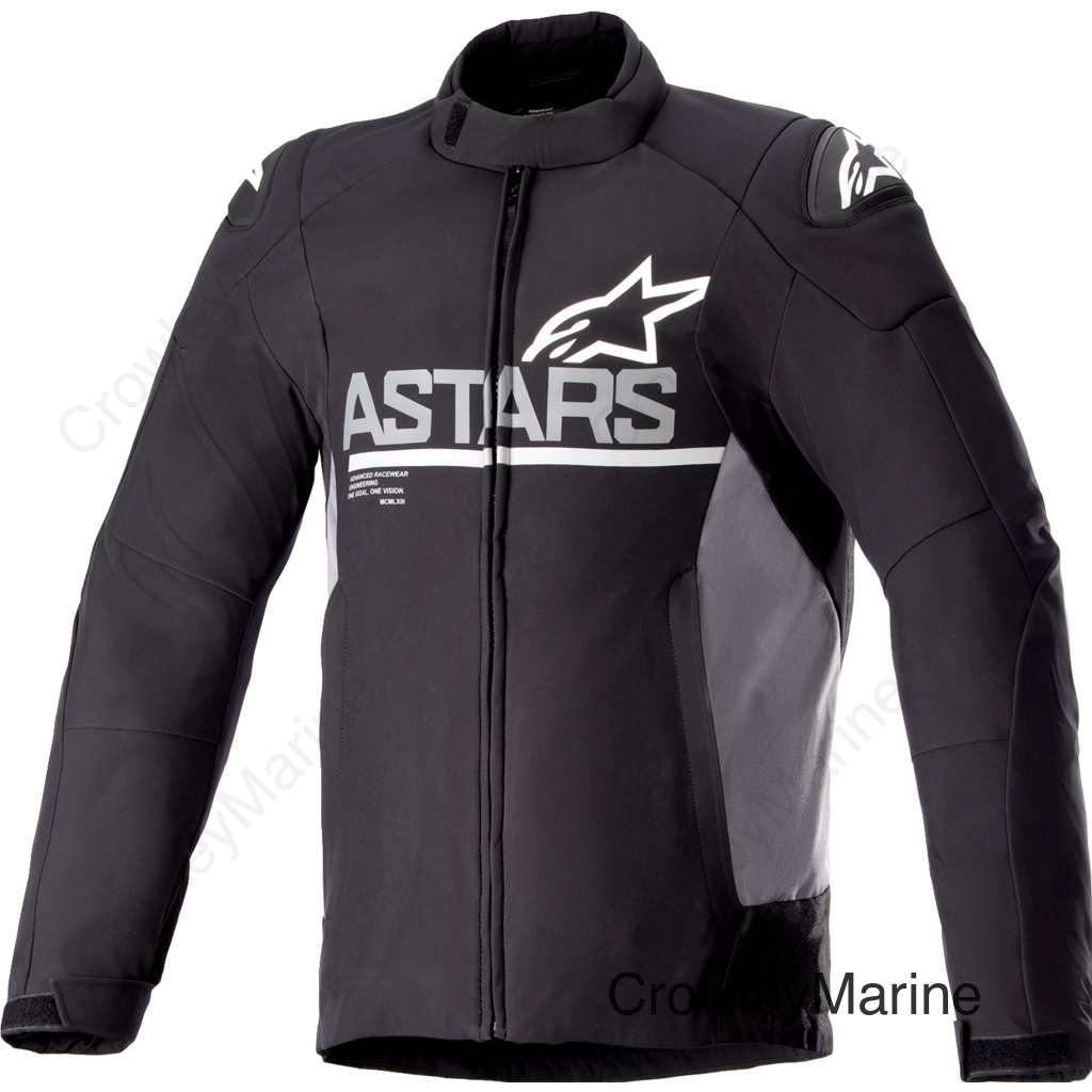 SMX Waterproof Jacket - Black/Gray - Medium