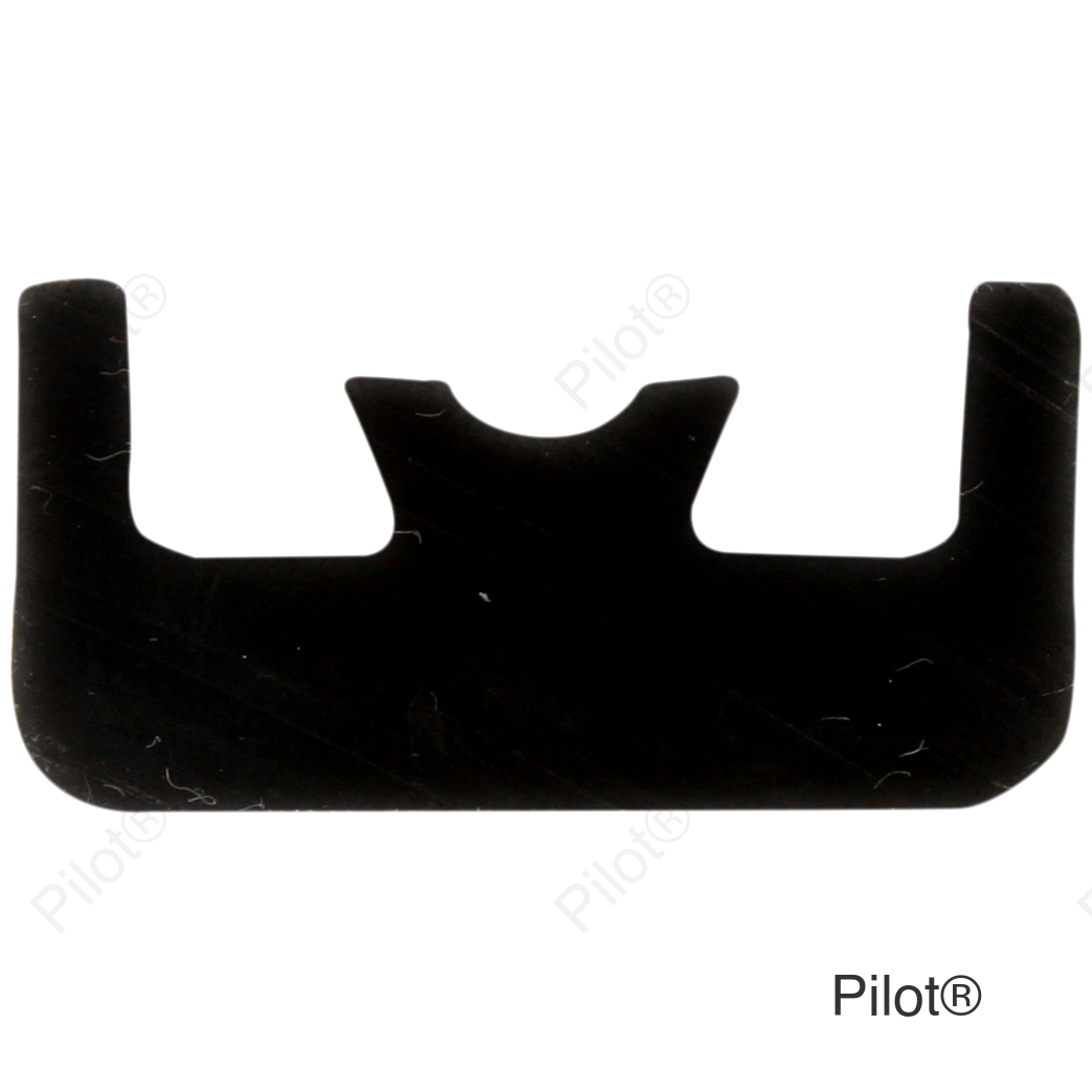 Black Replacement Slide - UHMW - Profile 12 - Length 47.00" - Yamaha
