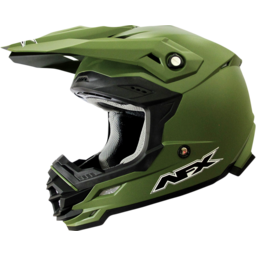 FX-19R Helmet - Matte Olive - XL thumbnail-1