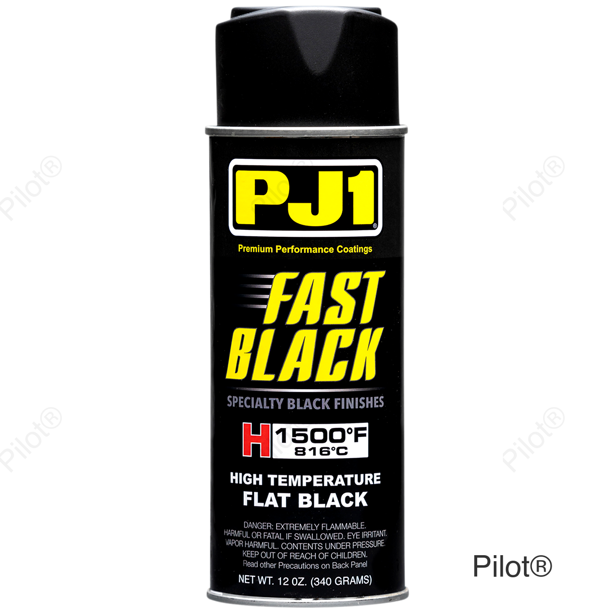 High-Temperature Exhaust Paint - Matte Black - 12 oz. net wt. - Aerosol