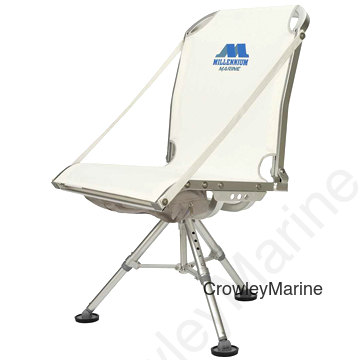 Adj. Height Folding Chair w/Removable Swiveling Tripod Stand and Carrying Case