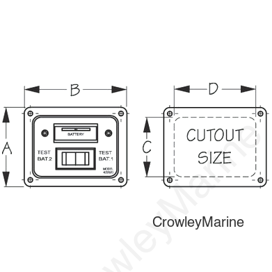 BATTERY TEST SWITCH (422020-1)