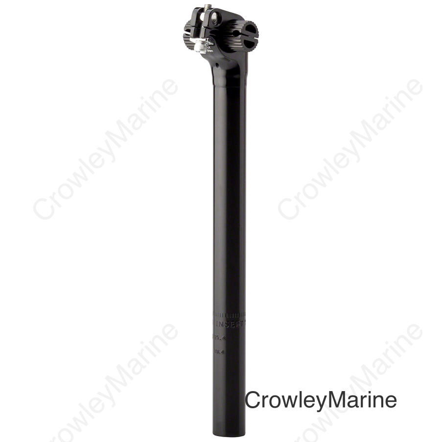 Odyssey Intac Railed Seatpost - 25.4mm 300mm Black