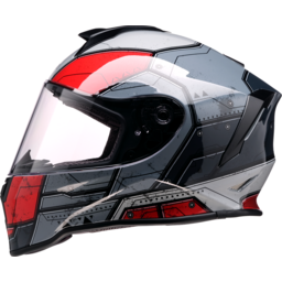 HELMET YTH WARRANT SENTINEL BK/RD MD thumbnail-3