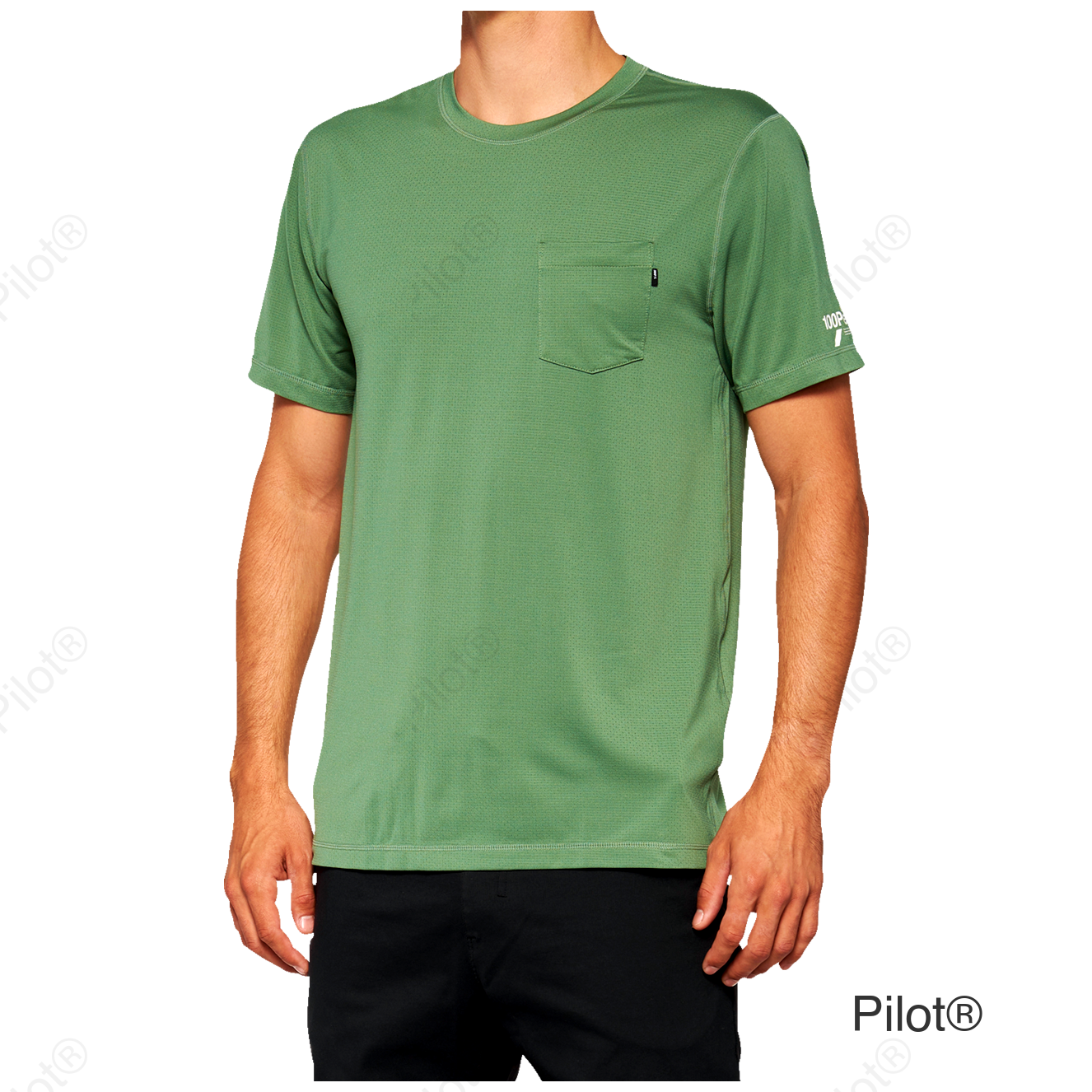Mission Athletic T-Shirt - Olive - Large