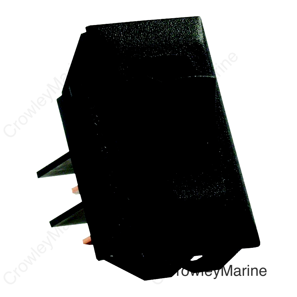 JR Products Momentary-On/Off Switch, Black