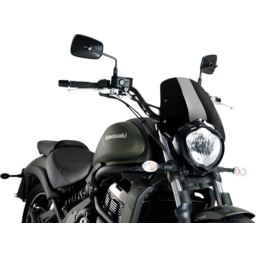 New Generation Windscreen - 12-1/4" - Black - Vulcan