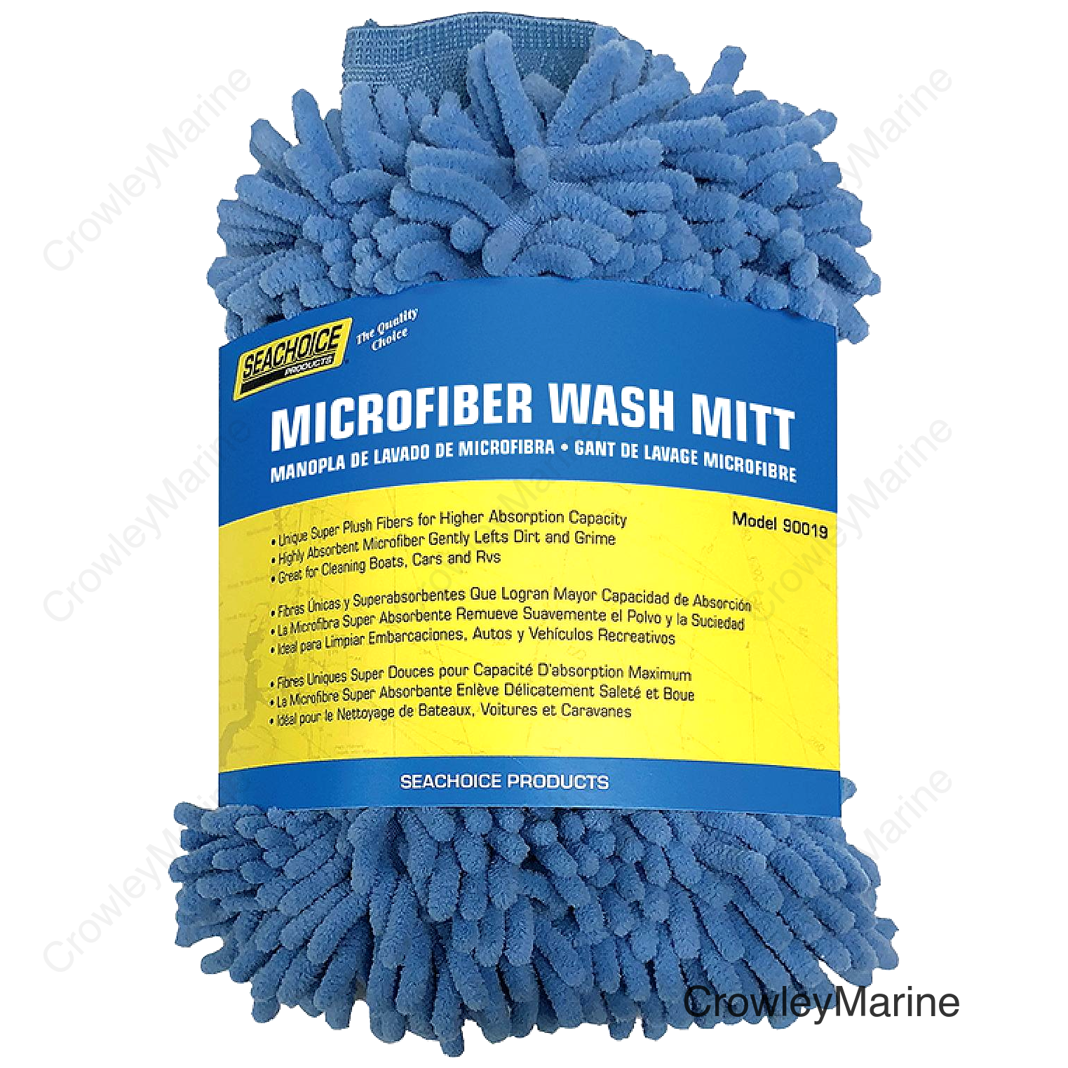 Seachoice 90019 Microfiber Reggae Wash Mitt