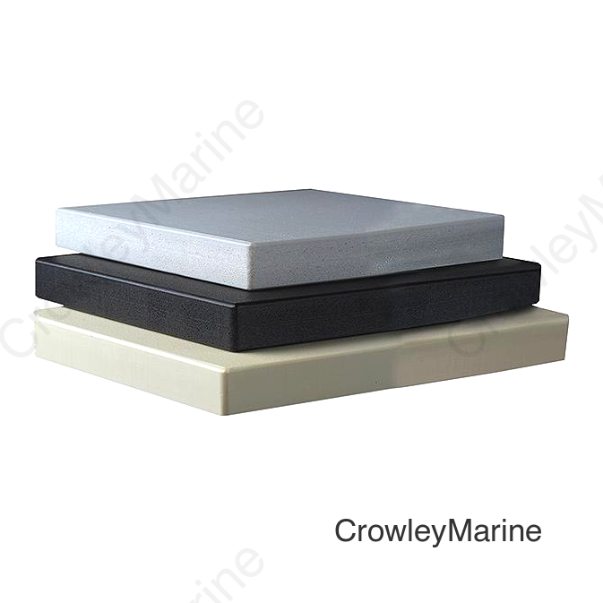 1/4" x 24" x 54" Black Starboard