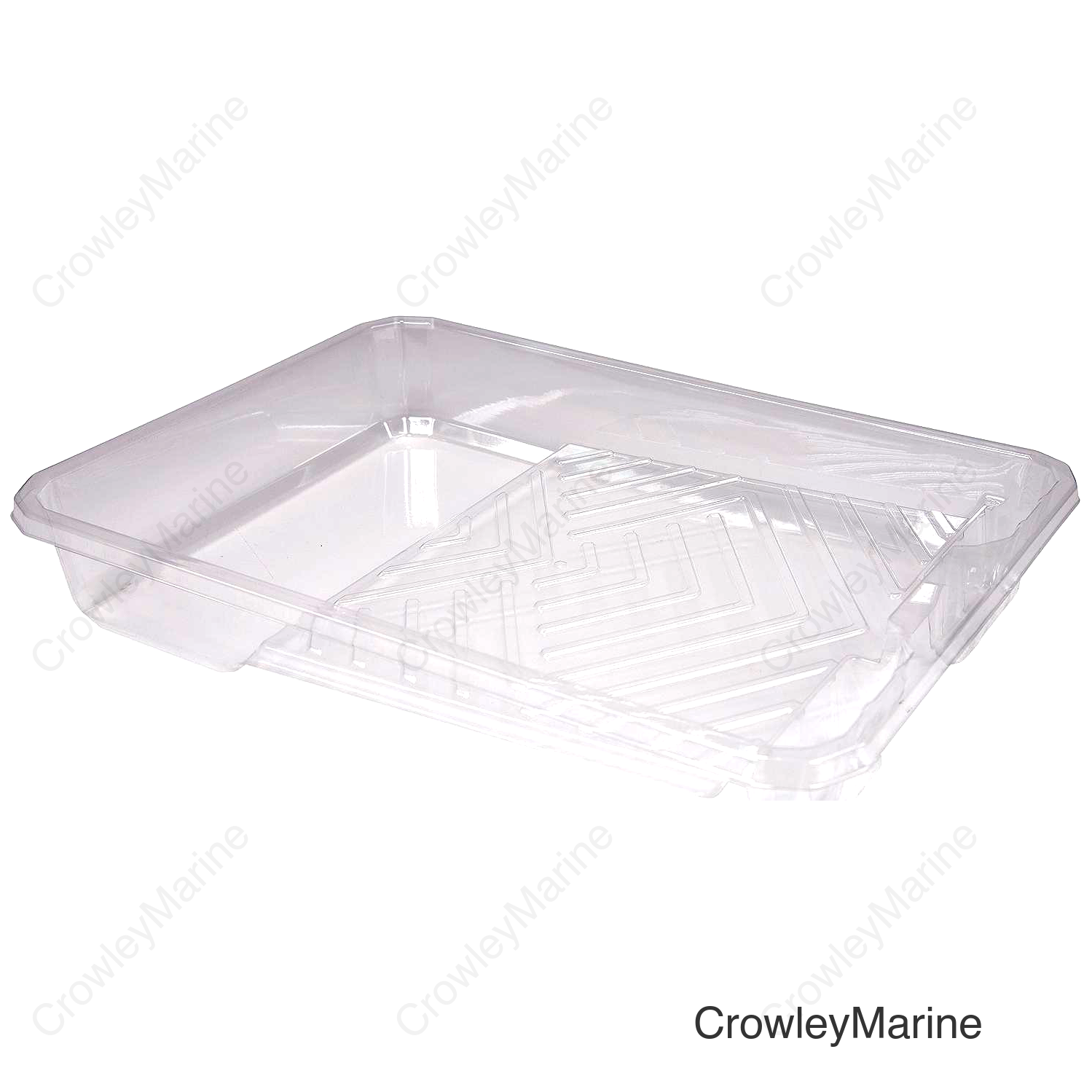 Seachoice 92224 Plastic Paint Tray Liner 3-Pack, 9 Inch, Clear