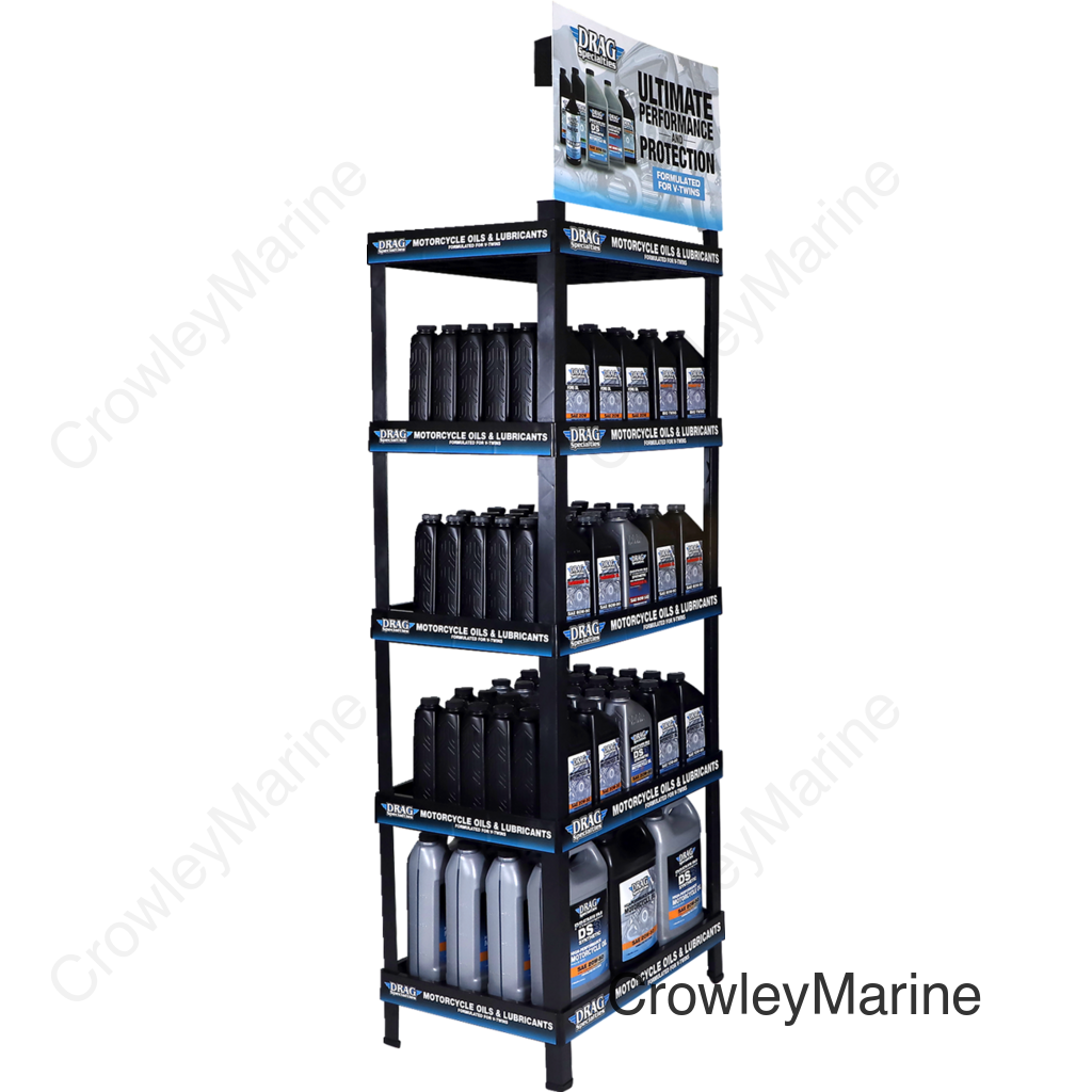 DISPLAY DRAG OIL 5 SHELF