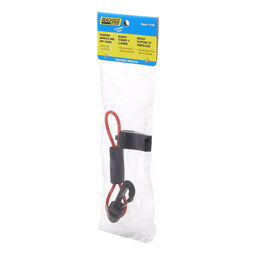Seachoice Whistle w/ Lanyard, Red/Black thumbnail-3