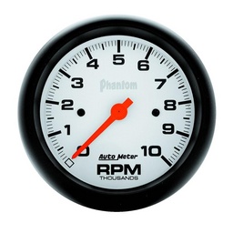 Autometer Phantom 52mm 73 Ohm Empty-10 Ohm Fuel Short Sweep Electric Fuel Level Gauge thumbnail-2