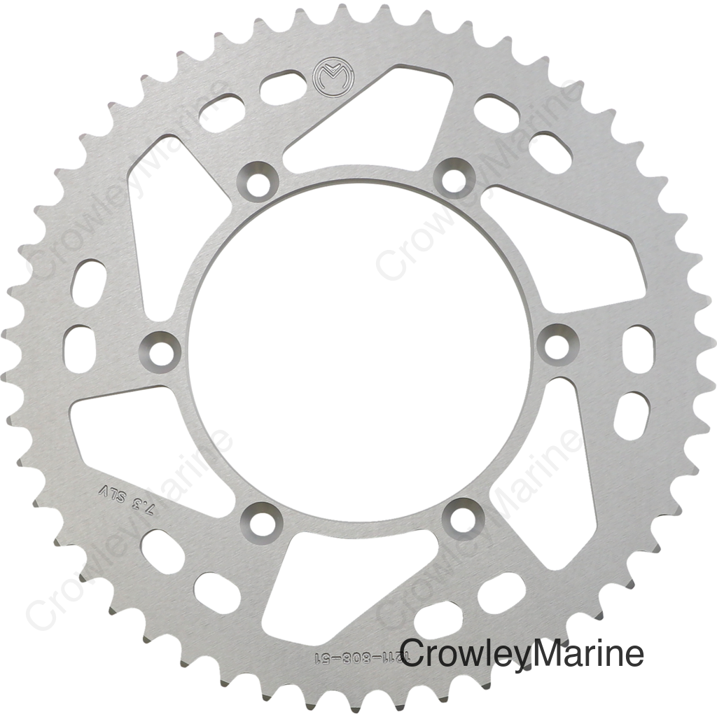 SPROCKET ALU SUZ 51T SILV
