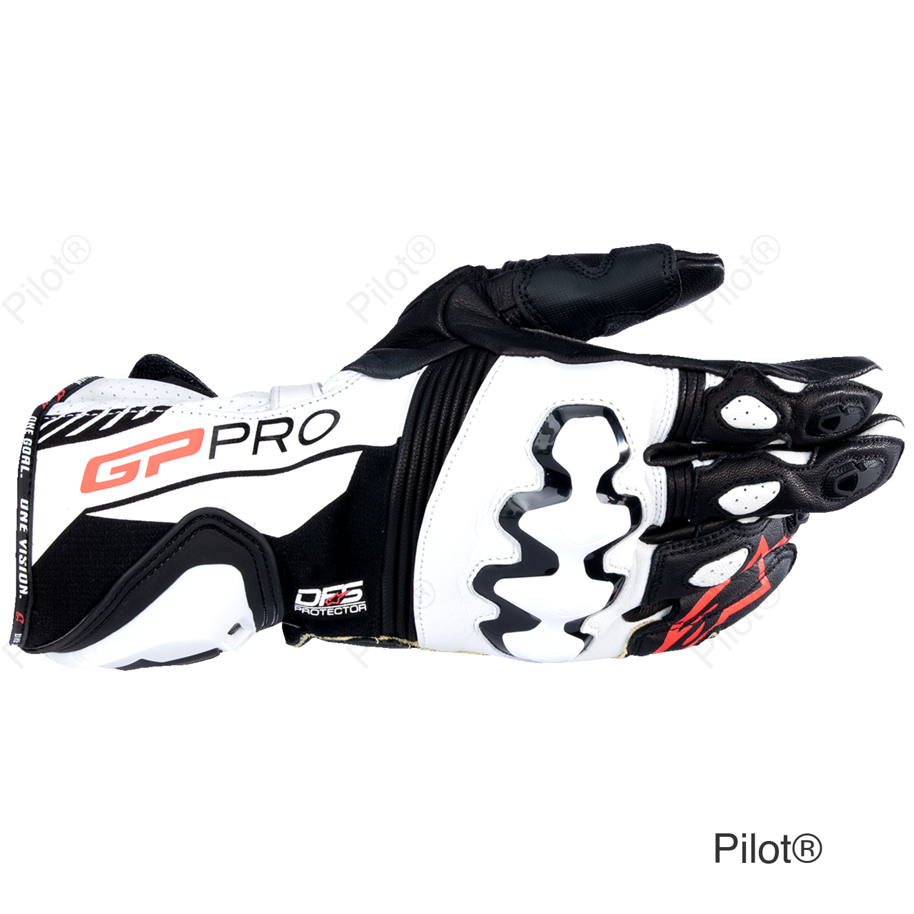 GP Pro R4 Gloves - Black/White - 3XL