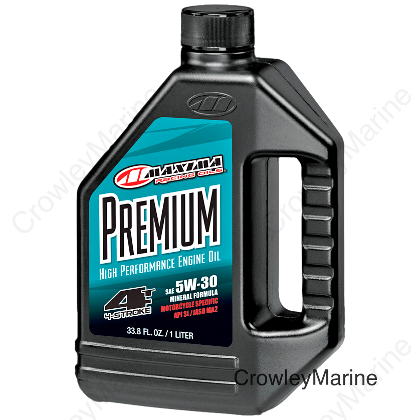 Premium High Performance Mineral 4T Engine Oil - 5W30 - 1L