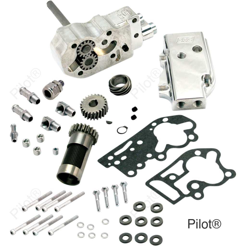Oil Pump with Gears - Universal Cover - Big Twin