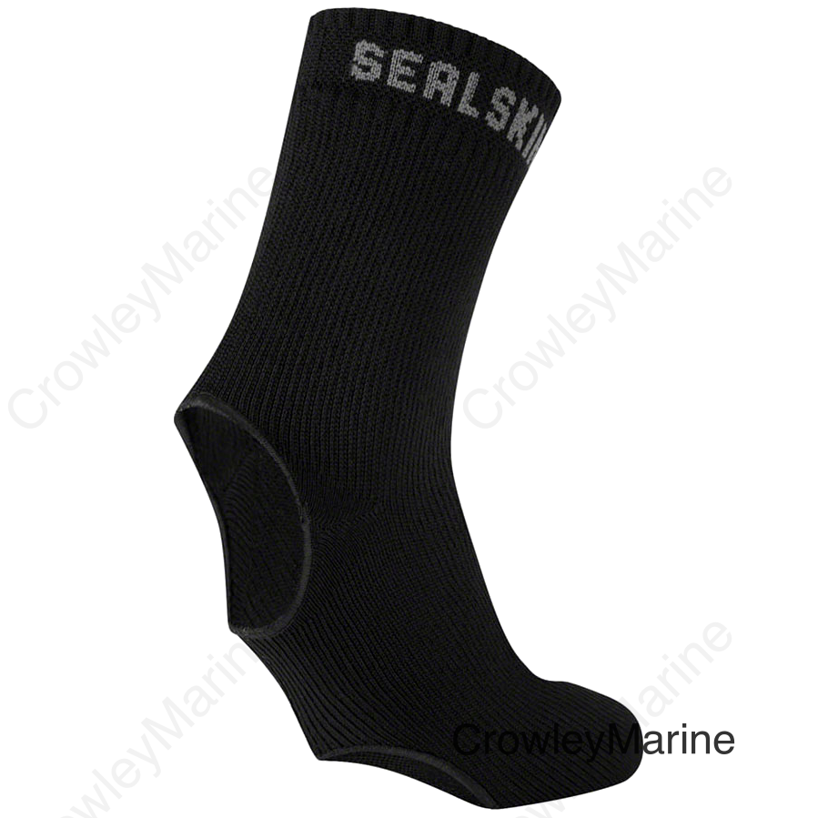 SealSkinz Thetford Waterproof Oversocks - Black X-Large