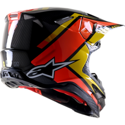 Supertech M10 Helmet - Meta 2 - MIPS® - Black/Yellow/Orange - 2XL thumbnail-2