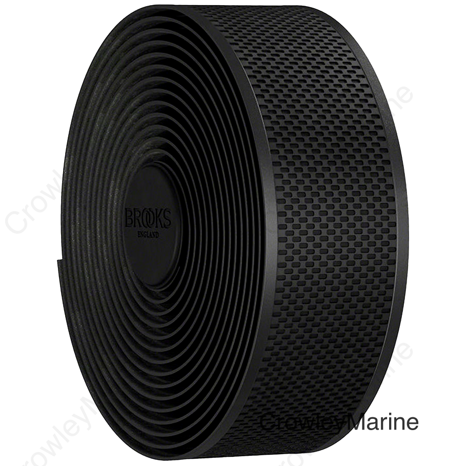 Brooks Cambium Rubber Bar Tape - Black