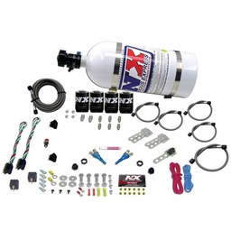 Nitrous Express GM EFI Dual Stage Nitrous Kit (50-150HP x 2) w/10lb Bottle thumbnail-1
