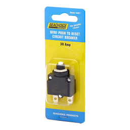 Seachoice Mini Push to Reset Circuit Breaker, 30 AMP thumbnail-1