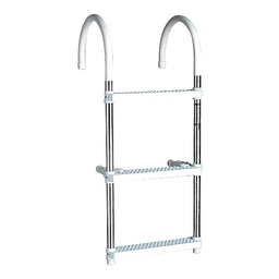Seachoice Aluminum Boarding Ladder, 4 Steps, 15 in. Wide X 47 in. Tall thumbnail-5