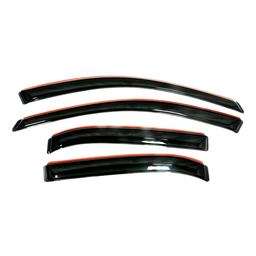 AVS 15-18 Chrysler 200 Ventvisor In-Channel Front & Rear Window Deflectors 4pc - Smoke