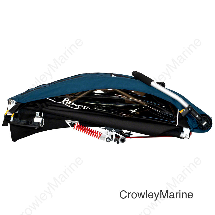 Burley Encore X Child Trailer - Double Pacific Blue