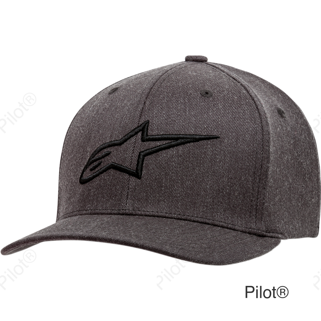 Ageless Curve Hat - Heather Charcoal/ Black - Large/XL
