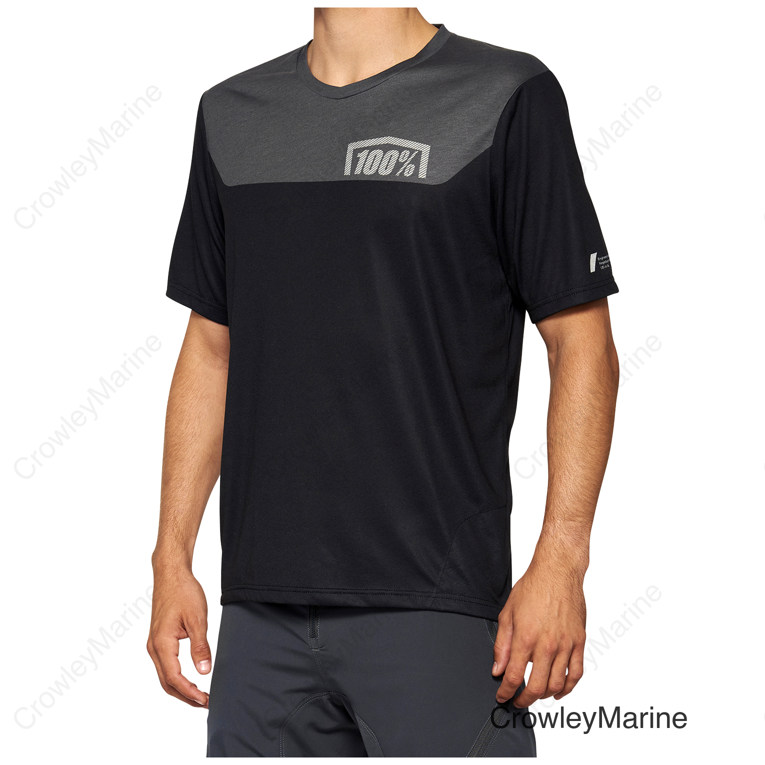 Airmatic Jersey - Short-Sleeve - Black/Charcoal - Small
