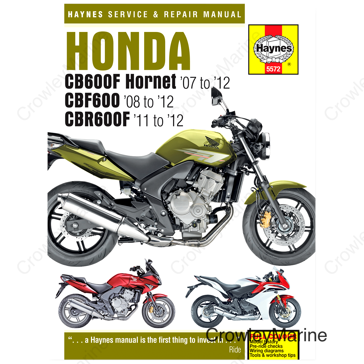 Manual - Honda CB/R/F600(F) '07-'12