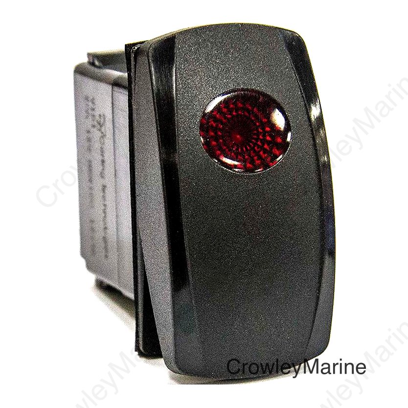 Illuminated Weather Resistant Contura® V Rocker Switch