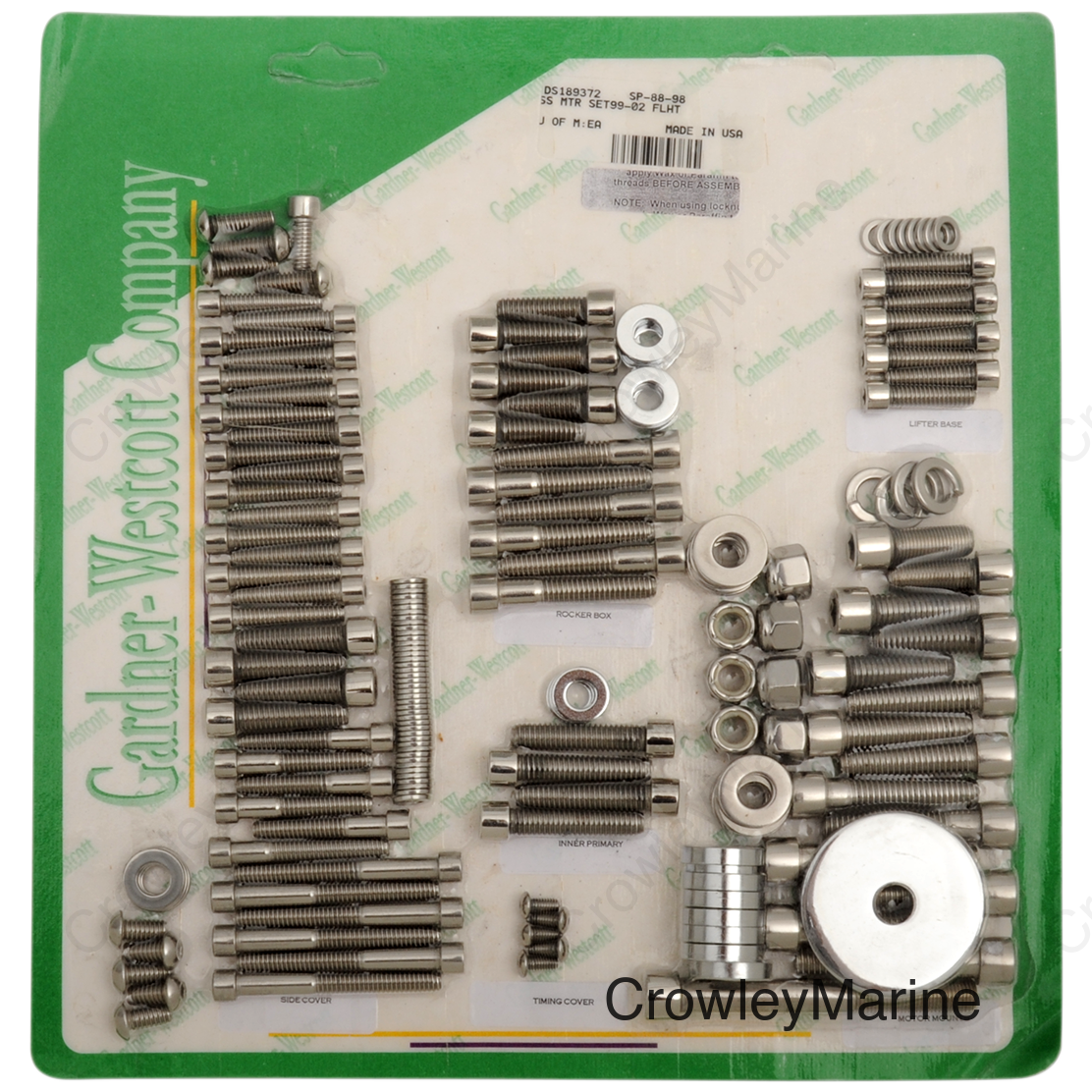SS MOTOR SET 99-06FLHT/HR